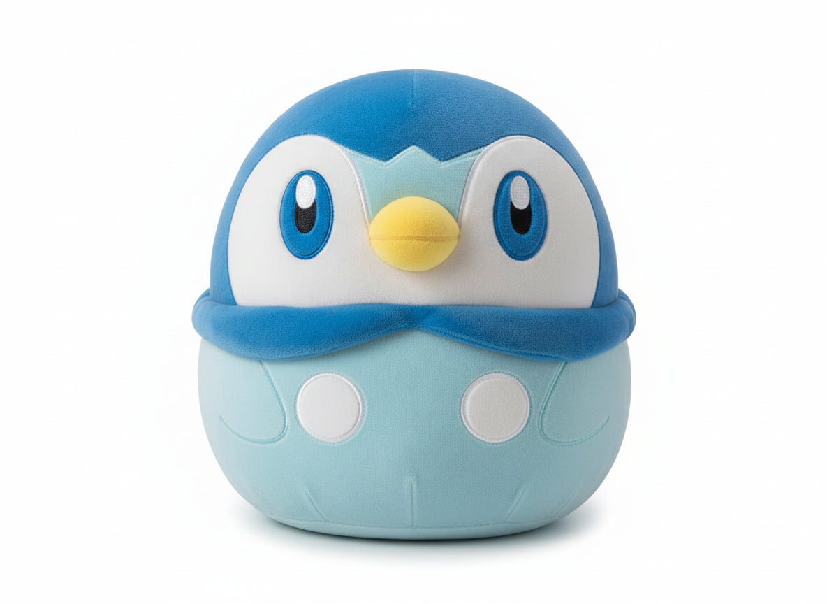 Pokémon Piplup SquishMallow - WiredVillage Games - Jazwares